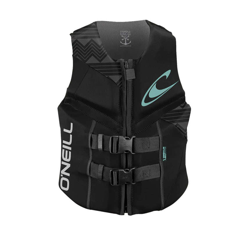 O'Neill Women's Reactor USCG Vest BLK