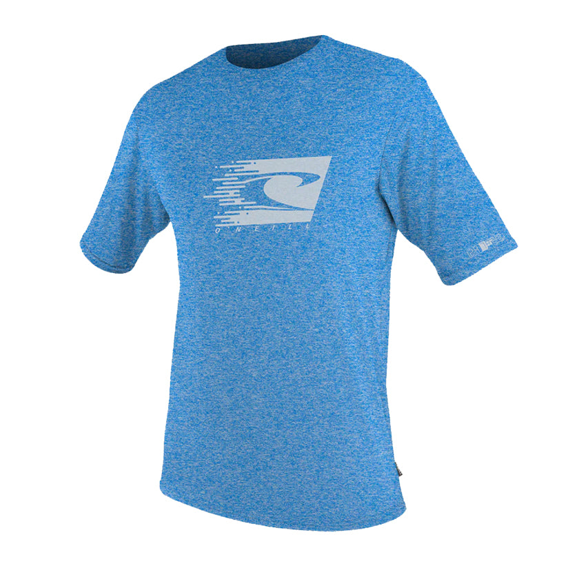 O'Neill Youth Hybrid S/S Sun Shirt Bright Blue